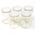 Multicooker accessories Yogurt jars (glass), fryer basket, clamps RAM04-G